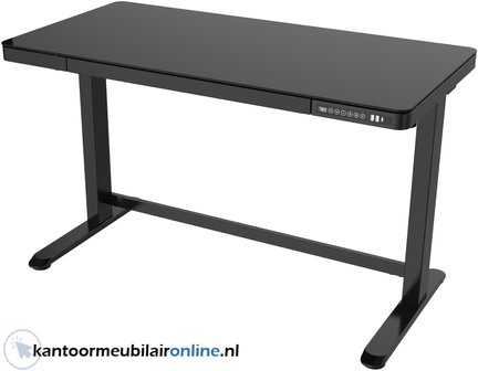 Zit-Sta bureau 120x60 Proline Premium Glas