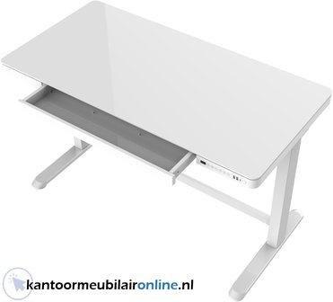 Zit-Sta bureau 120x60 Proline Premium Wit