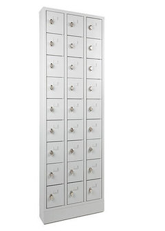 Mini Lockers MINILOCK 27 deurs H188 x B62 x D15