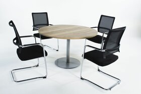 Vergadertafel Baseline Elegant Rond 120cm