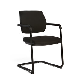 Vergaderstoel Baseline Comfort zwart frame