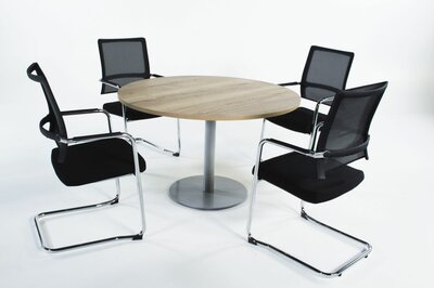 Vergadertafel Baseline Elegant Rond 120cm