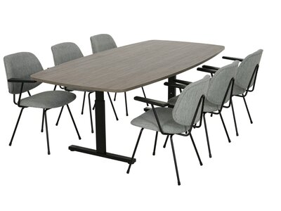 Vergadertafel Baseline Tube 220x110